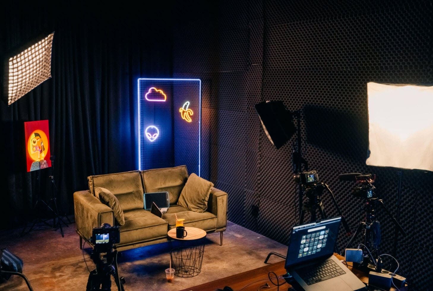 live streaming studio bali villo