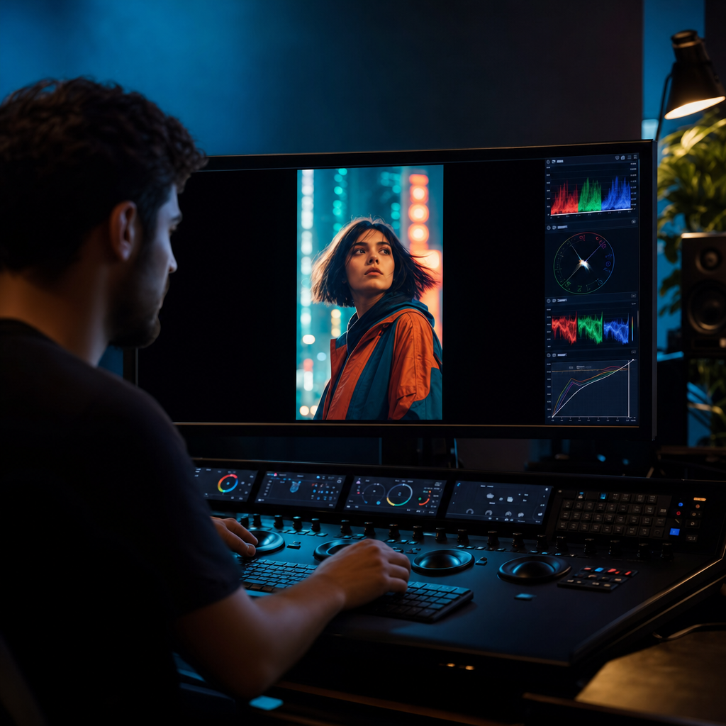 Vertical short editing in DaVinci Resolve