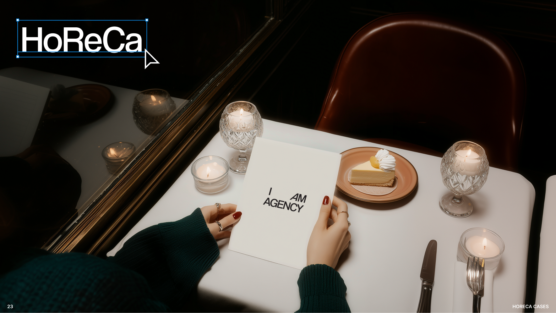 HoReCa SMM portfolio cover