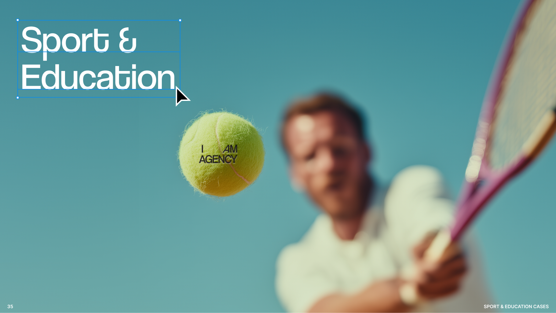 Sport & Education SMM portfolio cover