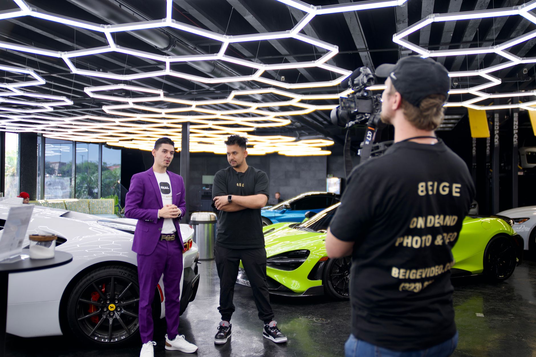 Production setup at Villo Studio for short video production company